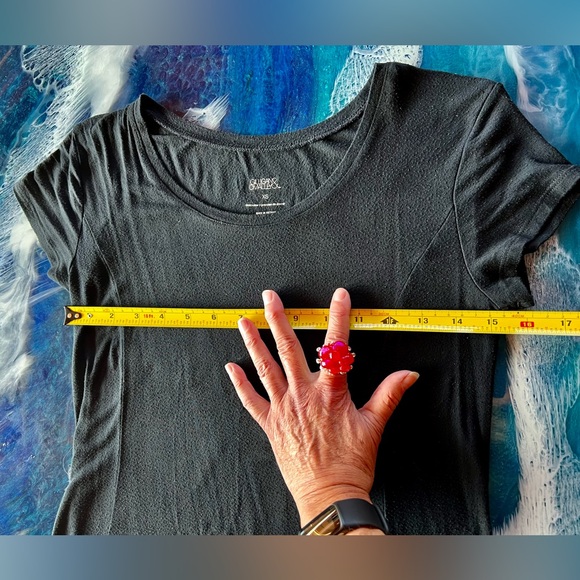 Gilligan O’Malley Women’s Sleep Lounge-Pajama Dress Fits Sz S-XS Black SOFT - Picture 7 of 9